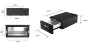 Преносим хладилник фризер хладилна кутия с компресор 30L, 100–240V, 12/24V