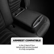 Комплект луксозна тапицерия PANDA за FORD TRANSIT MK8 2014-2023, Еко кожа и текстил, Черно/Сиво