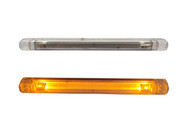 Оранжев LED габарит/контурна светлина – 6 Диода 24V 240 mm