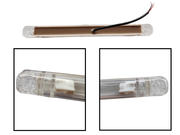 Оранжев LED габарит/контурна светлина – 6 Диода 24V 240 mm
