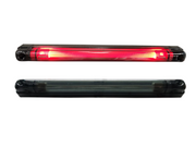 Червен LED габарит/контурна светлина – Опушен 6 Диода 24V 240 mm