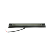 Червен LED габарит/контурна светлина – Опушен 6 Диода 24V 240 mm