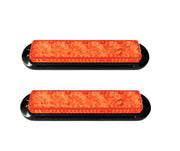LED аварийна / сигнална лампа (Flash) – Жълта 6 Диода 4 режима 12V-24V