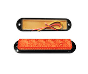 LED аварийна / сигнална лампа (Flash) – Жълта 6 Диода 4 режима 12V-24V
