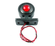 Мини LED Габаритна Светлина тип рогче - Червен / Бял 12V-24V