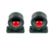 Комплект Мини LED Габаритни Светлини тип рогче - Червен / Бял 12V-24V