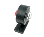 Комплект Мини LED Габаритни Светлини тип рогче - Червен / Бял 12V-24V