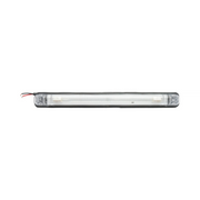 Бял LED габарит/контурна светлина – 6 Диода 24V 240 mm