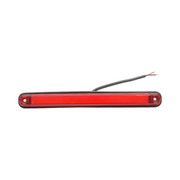 Червен LED Габарит / Маркер с NEON ефект - 16 диода 12V-24V 235mm