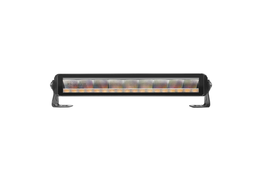 35см / 14 LED мултифункционален стоп с мигач, задна светлина и R65 аварийна сигнализация – 10V-80V, IP67/IP69K