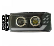 Ляв LED Фар за IVECO STRALIS 24V – DRL, Startup Effect, Лупи, OEM 5801571746