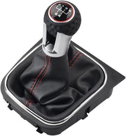 Топка скоростен лост + маншон 5 скорости за VW Golf 5 / Golf 6 / Jetta / EOS / Scirocco - OEM 5K0711113