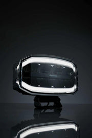LED Халоген Demmon 10 (244mm) IP67, 9-32V 90W E-MARK (ECE R148/R149/R10) с Динамична Бяла и Оранжева DRL Светлина-Мигач