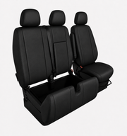 Комплект 2+1 Тапицерия за MERCEDES SPRINTER W906 2006-2018 – Еко кожа, Черна, 8 части