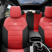 Комплект Тапицерия SelectedFit One Design by OTOM текстил – Черно-Червена, за Предни и Задни Седалки