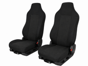 Текстилна тапицерия за MAN TGA, TGL, TGX, TGS 2015–2021 г., 2 части, черна