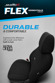 Комплект Тапицерия SelectedFit Flex Design by OTOM текстил – Черна, за Предни и Задни Седалки