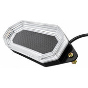 Комплект 2 бр. LED габарити с аварийна сигнализация и динамичен старт, 12V/24V, Червено-Жълто, 116 x 55 x 25 мм
