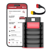 Автодиагностика ThinkCar ThinkDiag с Bluetooth, OBD2, 36 см удължителен кабел и 1 година безплатен лиценз