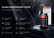 Автодиагностика ThinkCar ThinkDiag с Bluetooth, OBD2, 36 см удължителен кабел и 1 година безплатен лиценз