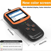 Автодиагностика V317 OBD2/EOBD с цветен LCD дисплей, 9 протокола, 8 езика, 12V