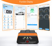 Автодиагностичен скенер OBD2 iCar 3 с Bluetooth 5.2 за Android и iOS, 12V, MAXOBD