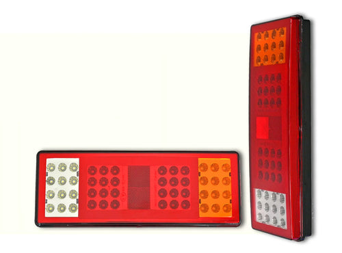 Голям правоъгълен LED Неон диоден стоп, 24V