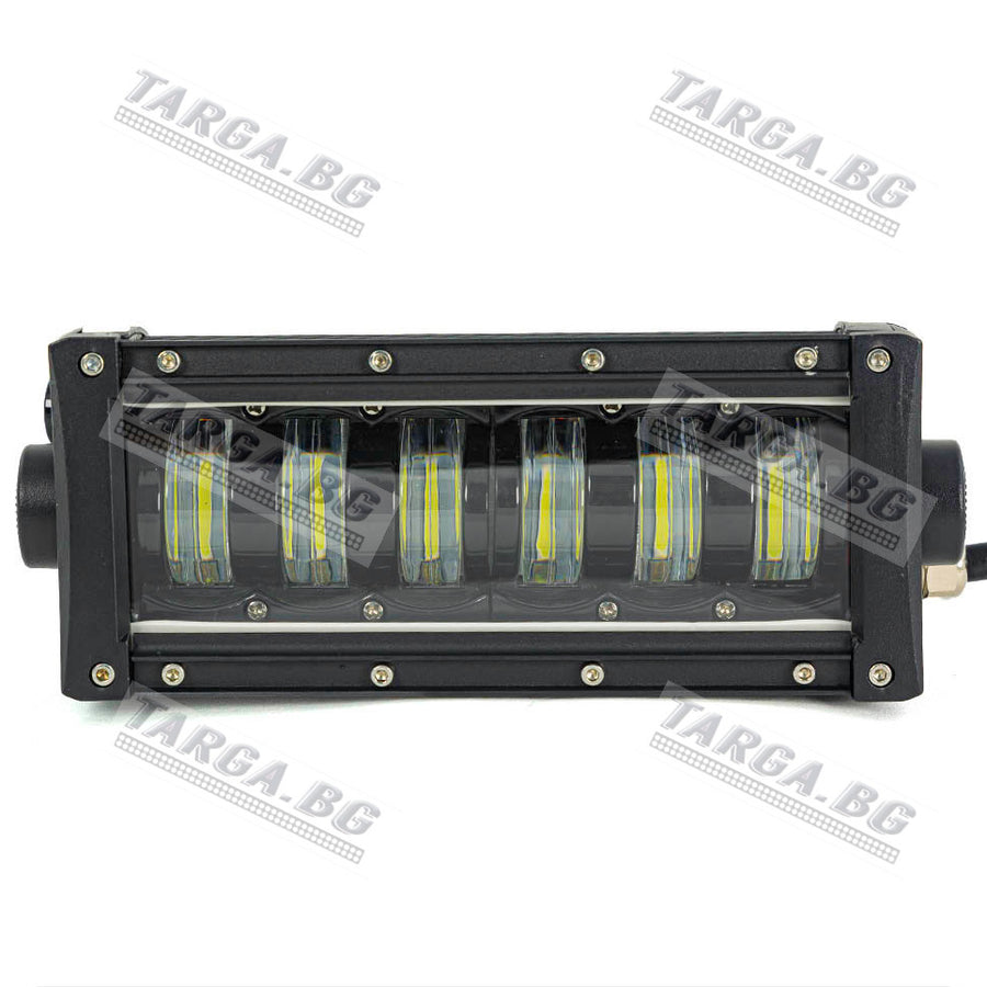 LED бар 48W – комбиниран светлинен поток от 6 диода по 5W + 3W