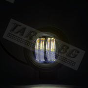 LED  халоген-прожектор с бял ринг,  Английски очи, 48W