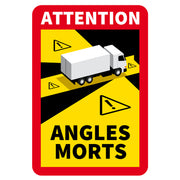 Стикер мъртва зона/ъгъл, 17х25 см. ANGLES MORTS