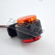Късо LED рогче, червено/жълто, 12/24V