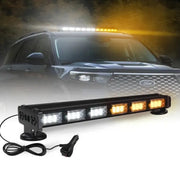 Двулицев LED маяк 27 режима 12/24V 44 см алуминий IP67