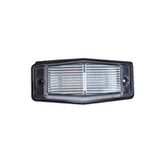 Универсален old school LED габарит, бяла светлина, 12/24V,  DOUBLE BURNER