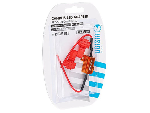 CANBUS LED резистор 25W 6 Ohm – 12V – за LED крушки - Carmotion
