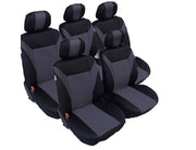 Тапицерия за VW Touran, Sharan, Ford Galaxy, Citroen C8, Peugeot 307SW, Citroen C4 Grand Picasso, Peugeot 806, 807 сиво - черно