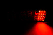 Универсален LED стоп за ремарке с 3 секции и 4 функции, 12-24V