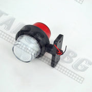 Maxi NEON габарит – късо LED рогче червено/бяло 12/24V