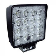 Универсален 48W Лед LED Халоген Фар Работна Лампа 12V - 24V с Насочена Spot Светлина за автомобил офроуд бус ван камион