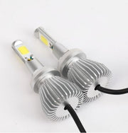 2бр. Комплект ЛЕД LED 24W 3000lm диодни Крушки H7 12V 24V