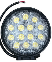 Универсален 42W Лед LED Халоген Фар Работна Лампа 12V - 24V за автомобил офроуд бус ван камион