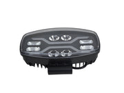 Овал Комбо LED Халоген + дневна бяла/ жълта NEON светлина, 16 диода, 12/24V