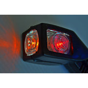 Jumbo-голямо тройно LED рогче, правоъгълно косо