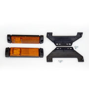 LED габарит жълт несиметричен, 12-24V