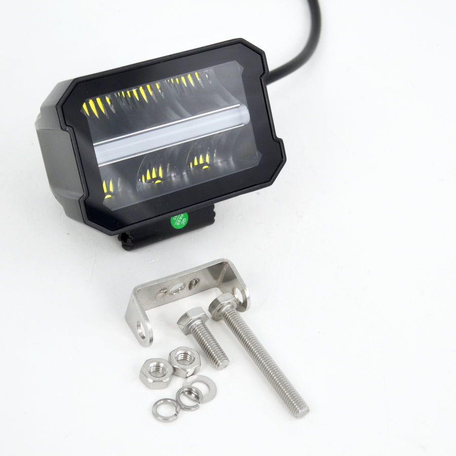 LED работна лампа, DRL+ мигач, 30W, 2/24V