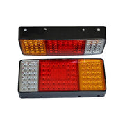 Диоден LED стоп, 12V с три секции, 84 диода