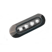 Диоден LED габарит хром лукс  бял с 4 диода, 24V