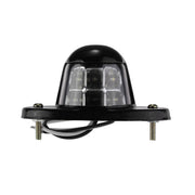 LED осветление за номер 24V, черно метално