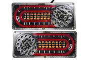 LED неон стоп, с кръг и овал, 24V