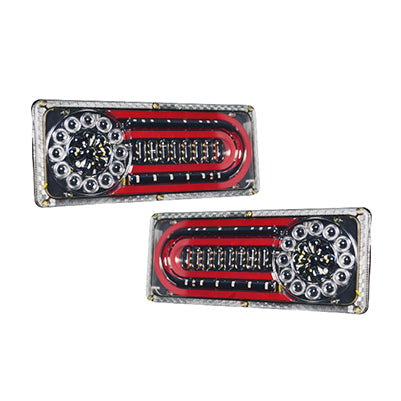 LED неон стоп, с кръг и овал, 24V