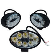 LED халоген - прожектор алуминий 8 диода, 24W